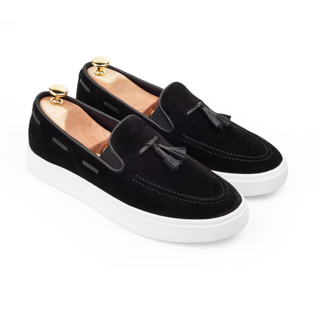 Loafers Spectr black white 1160-6